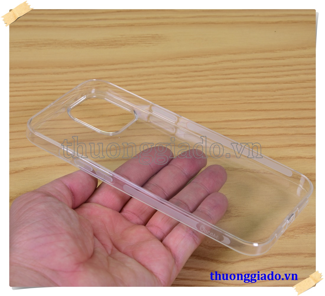 Ốp lưng silicone trong suốt Vu Case cho iPhone 12 Pro Max