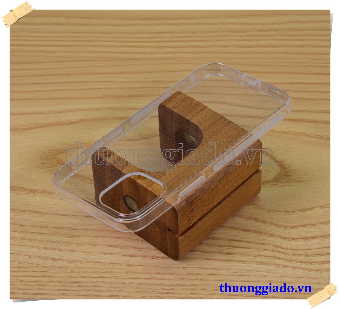 Ốp lưng silicone trong suốt Vu Case cho iPhone 12 Mini