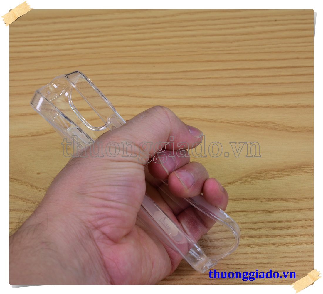 Ốp lưng silicone trong suốt Vu Case cho iPhone 12 Mini