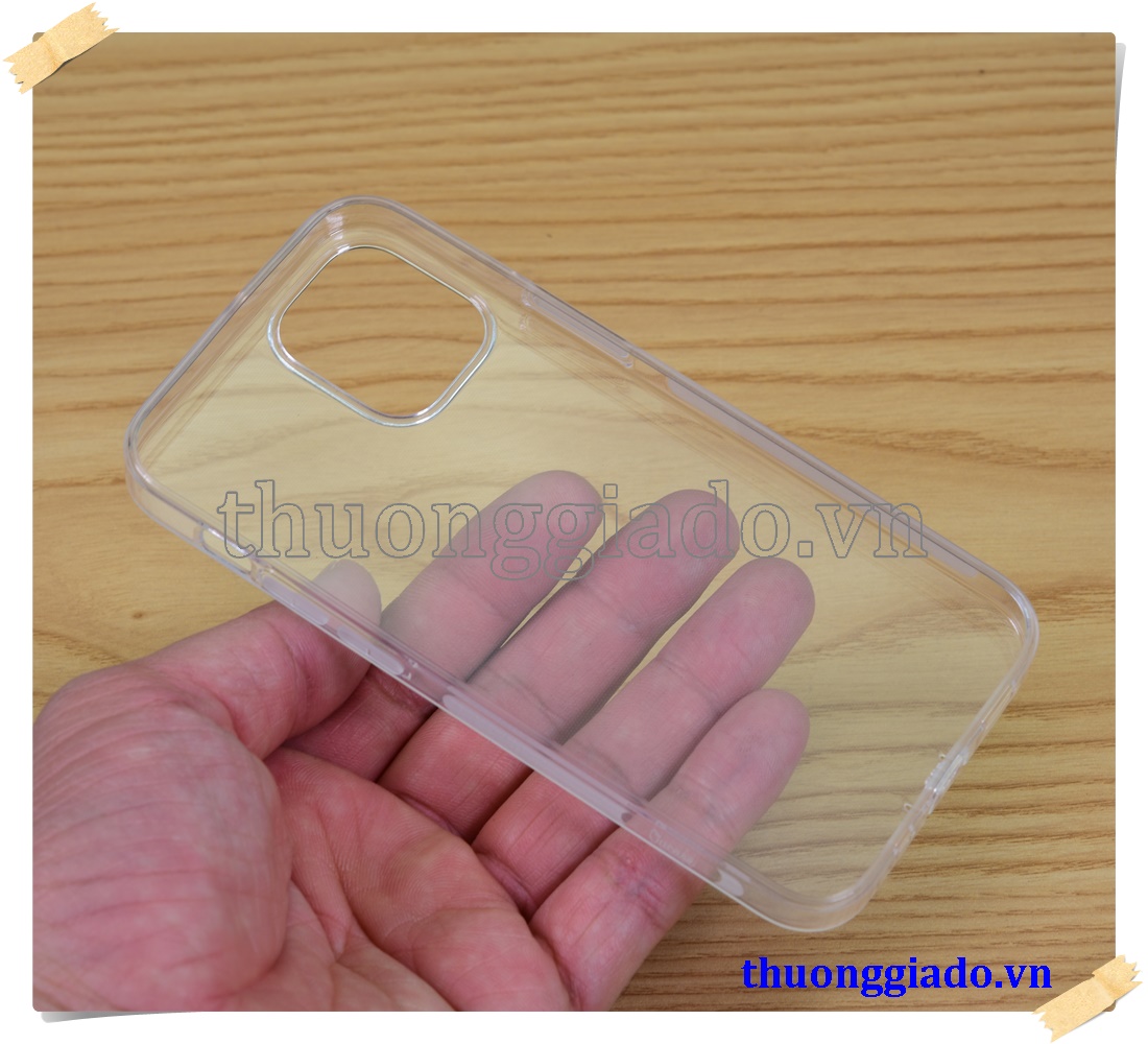 Ốp lưng silicone trong suốt Vu Case cho iPhone 12 Mini