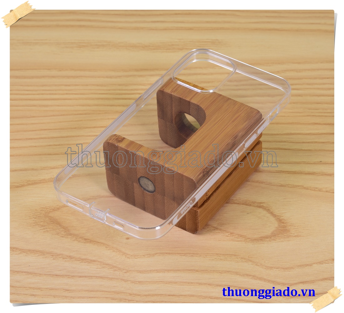 Ốp lưng silicone trong suốt Vu Case cho iPhone 12 Pro (6.1 inch)