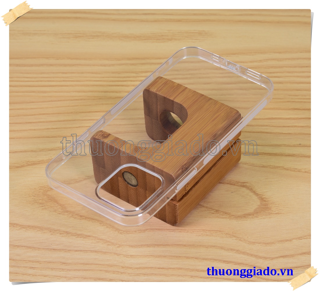 Ốp lưng silicone trong suốt Vu Case cho iPhone 12 Pro (6.1 inch)