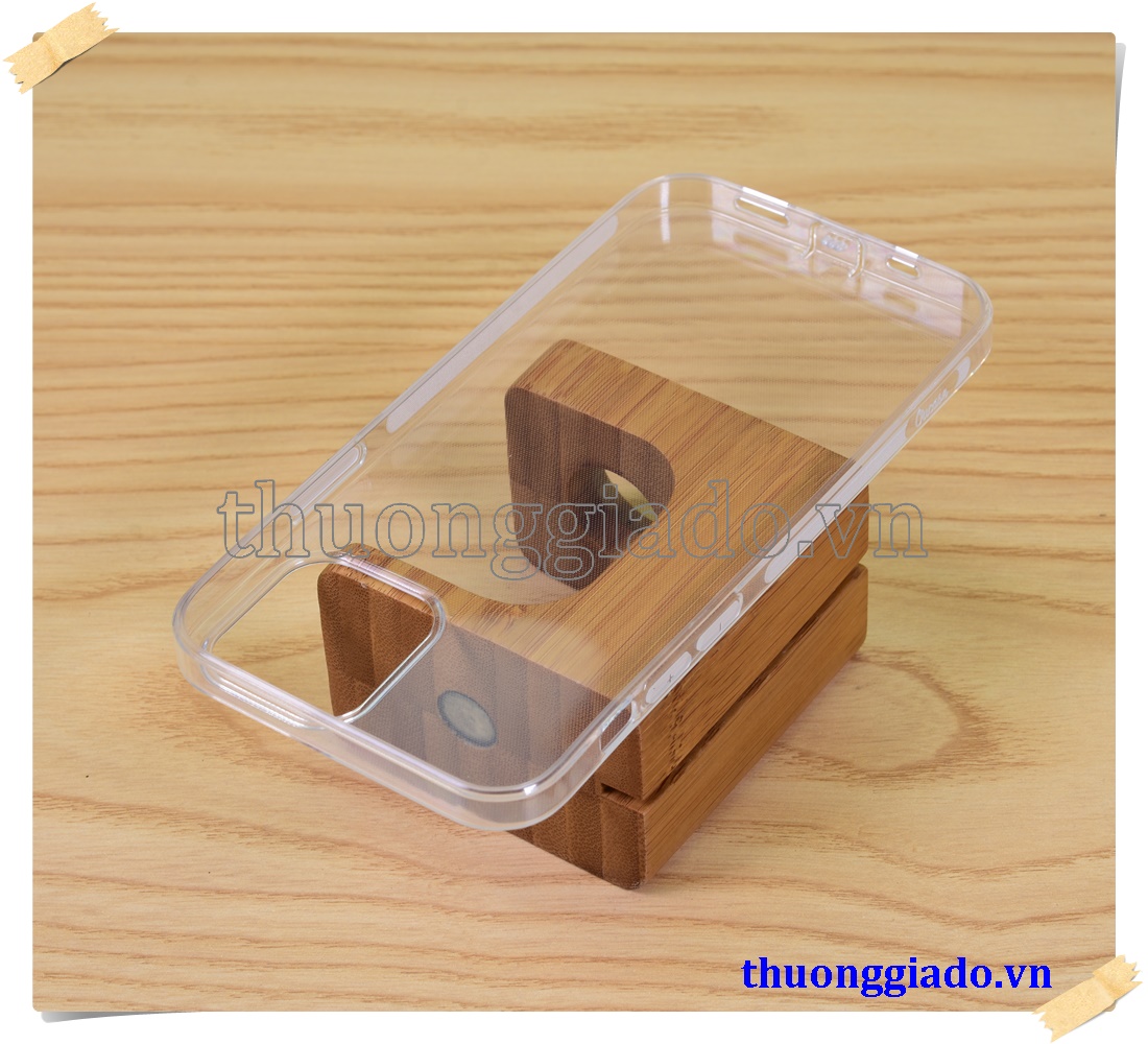 Ốp lưng silicone trong suốt Vu Case cho iPhone 12 Pro (6.1 inch)