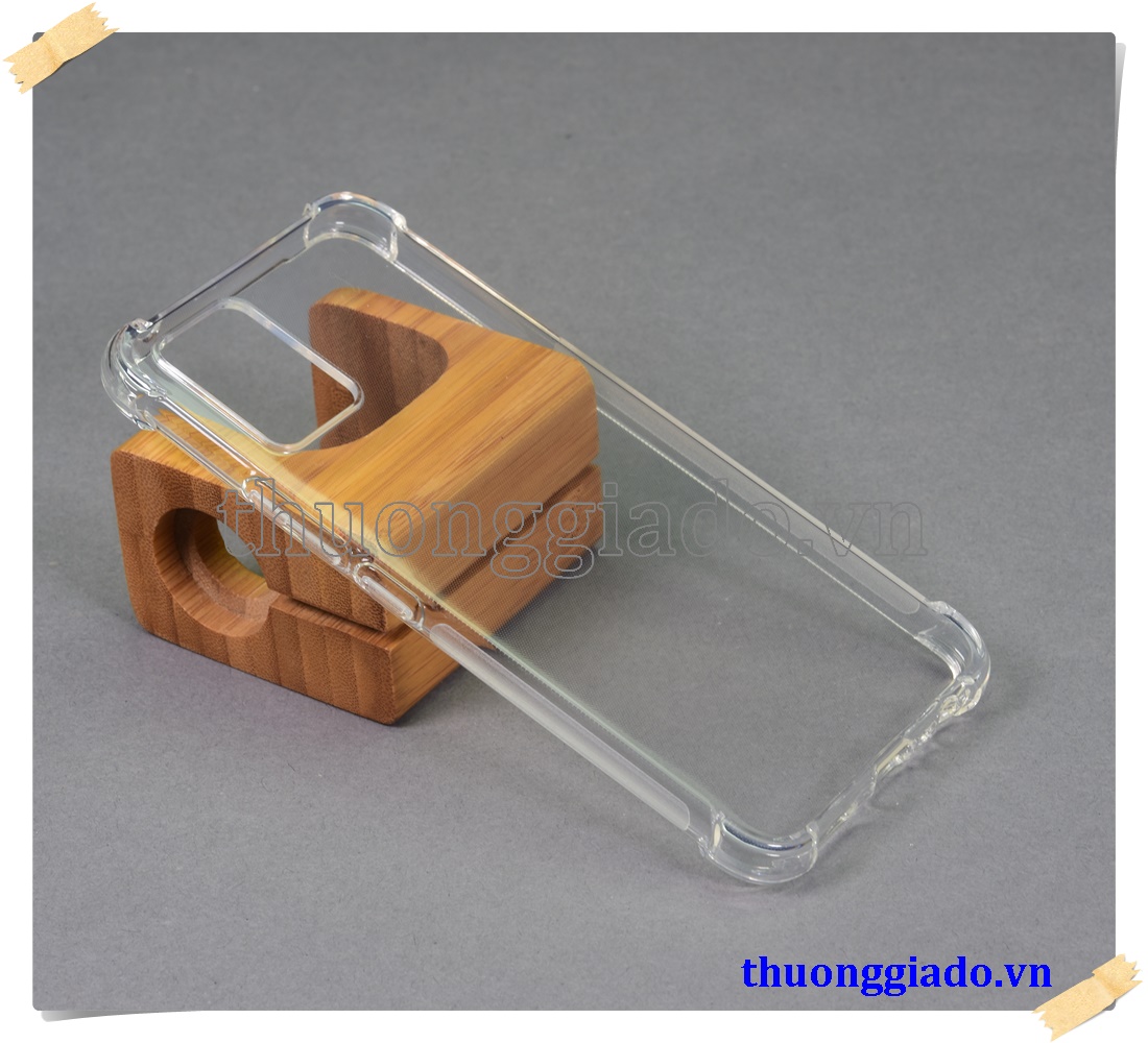 Ốp lưng silicone Vivo V20, ốp dẻo trong suốt tăng cường chống sốc 4 góc