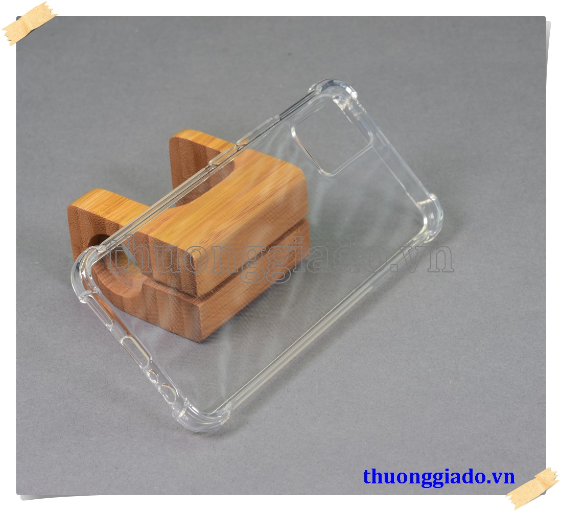 Ốp lưng silicone Vivo V20, ốp dẻo trong suốt tăng cường chống sốc 4 góc