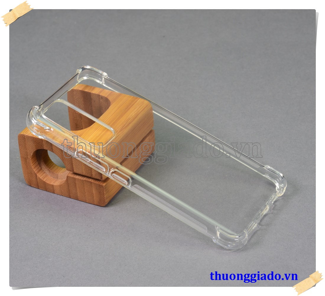 Ốp lưng silicone Vivo V20 SE, ốp dẻo trong suốt tăng cường chống sốc 4 góc