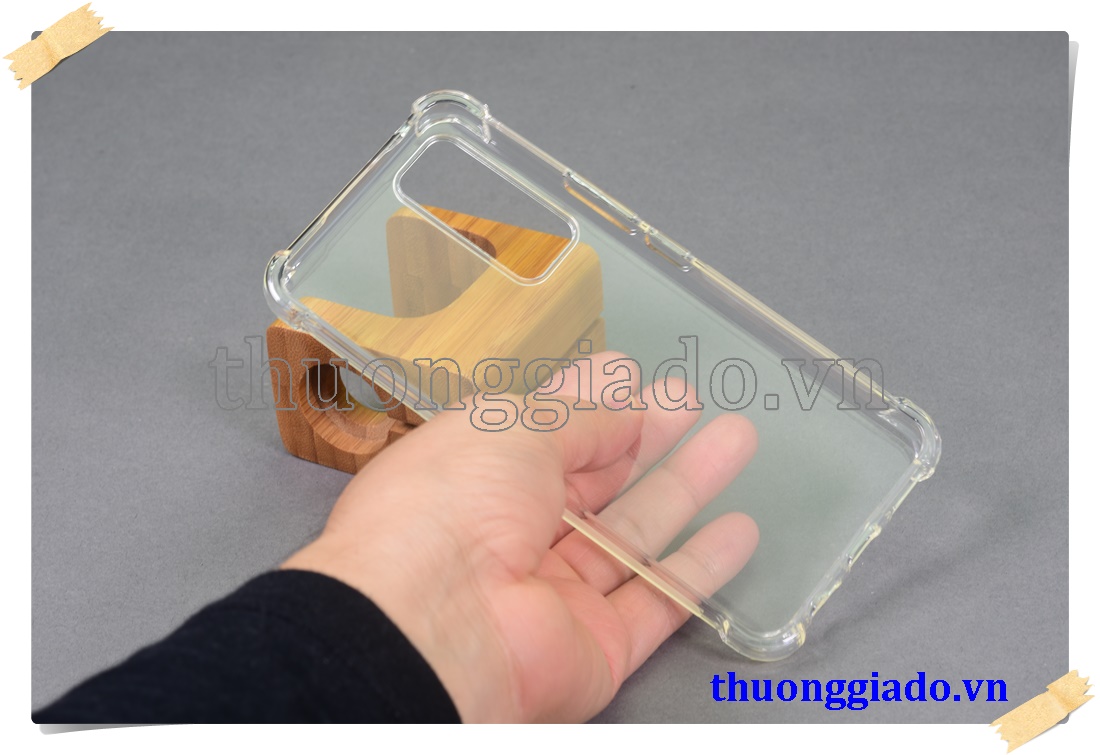 Ốp lưng silicone Vivo V20 SE, ốp dẻo trong suốt tăng cường chống sốc 4 góc