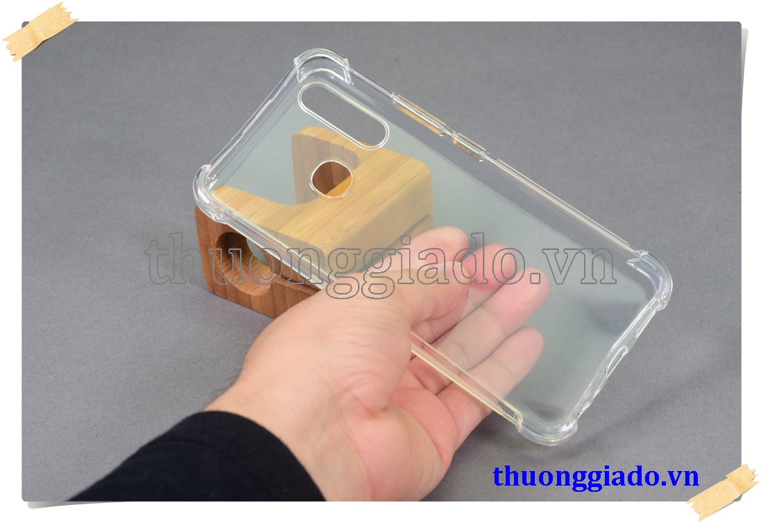 Ốp lưng silicone Vivo Y19/ Vivo U3, ốp dẻo trong suốt chống sốc 4 góc