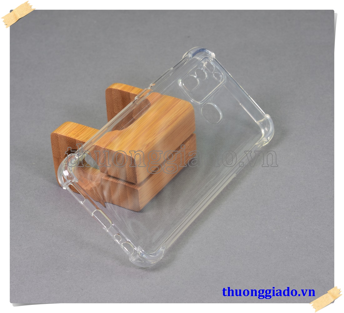 Ốp lưng silicone Vivo Y50, ốp dẻo trong suốt chống sốc 4 góc