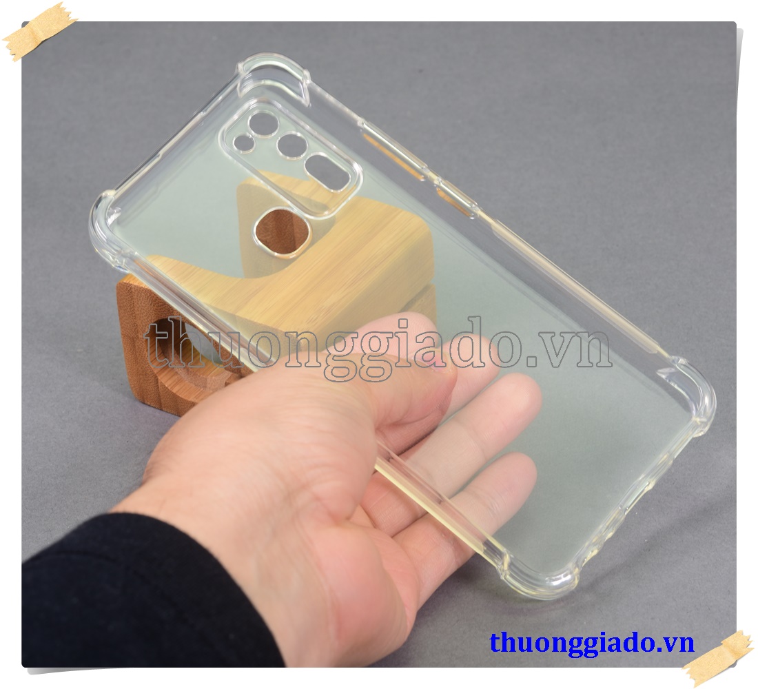 Ốp lưng silicone Vivo Y50, ốp dẻo trong suốt chống sốc 4 góc