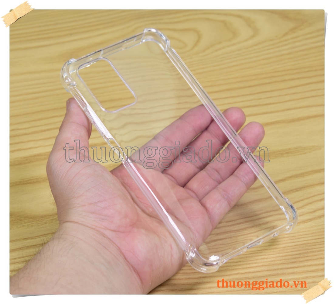 Ốp lưng silicone Redmi 9T, ốp dẻo trong suốt tăng cường chống sốc 4 góc