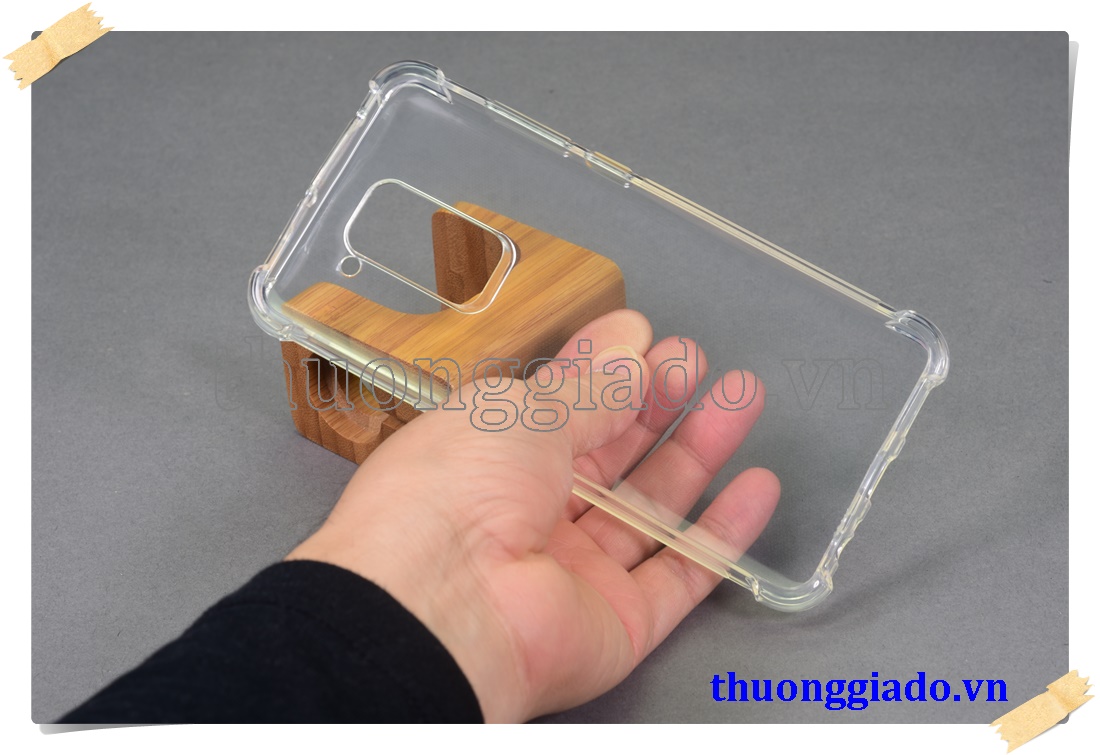 Ốp lưng silicone Redmi Note 9 (6.53 inch)/ Redmi 10X, ốp dẻo trong suốt chống sôc 4 góc