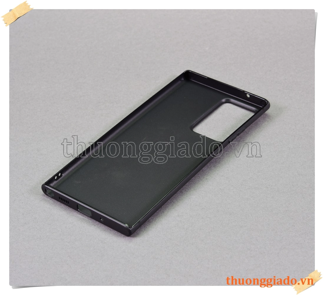 Samsung Galaxy Note 20 Ultra, Note 20 Ultr 5G, SM-N985 - ốp lưng silicone màu đen (VU Case)
