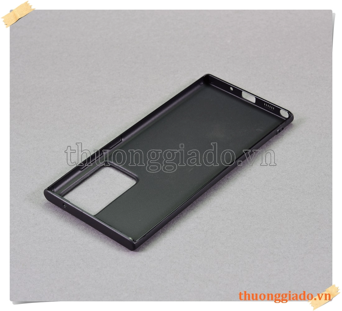 Samsung Galaxy Note 20 Ultra, Note 20 Ultr 5G, SM-N985 - ốp lưng silicone màu đen (VU Case)