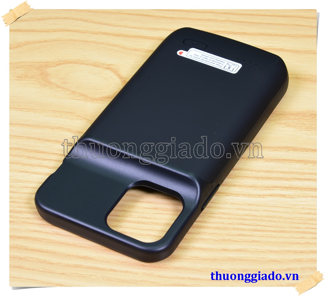 Pin sạc dự phòng iPhone 12 (6.1 inch)/ iPhone 12 Pro (6.1 inch)  4800mAh kiêm ốp lưng