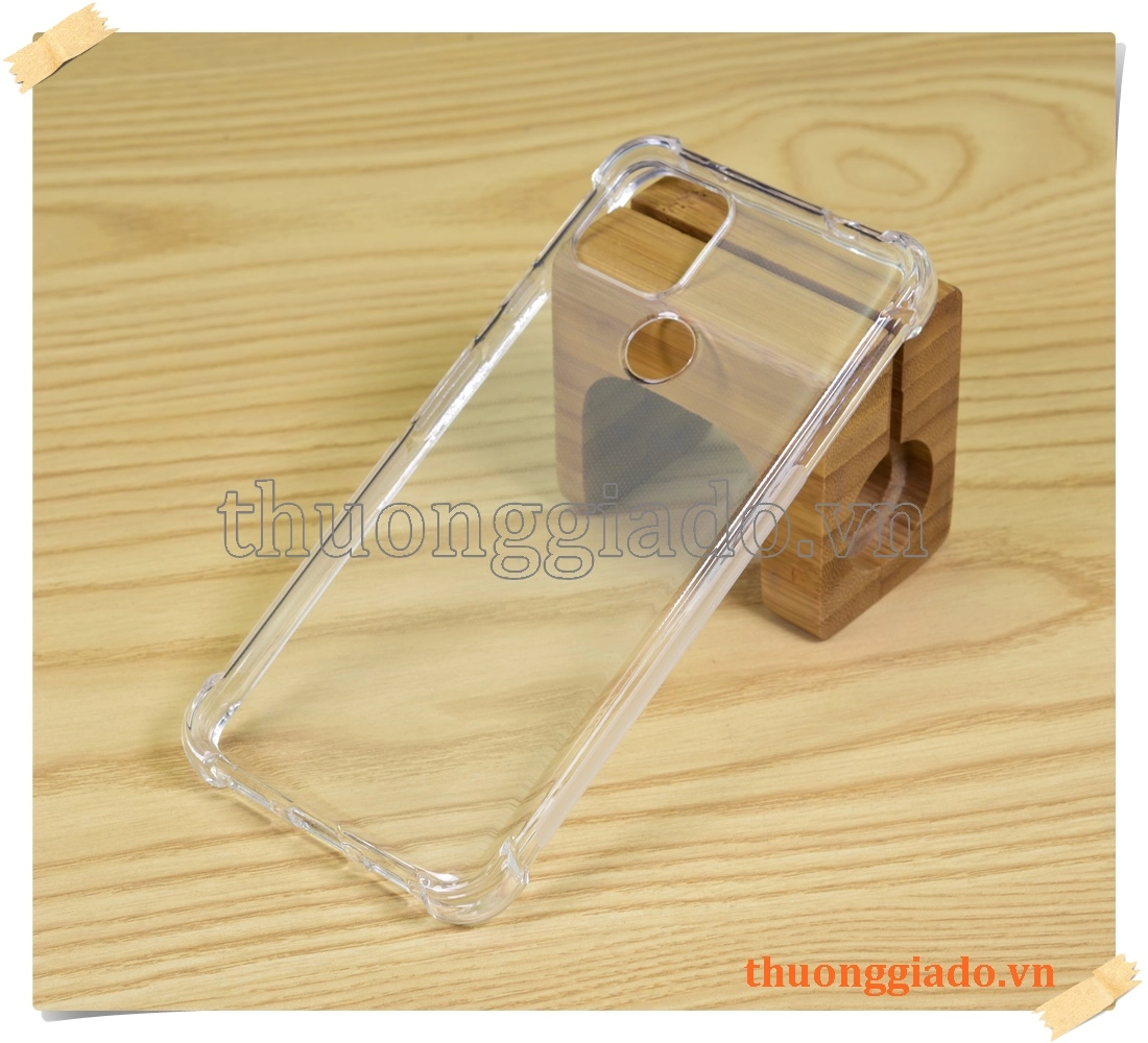 Ốp lưng silicone Google Pixel 4A (5G), ốp dẻo trong suốt, chống sốc 4 góc