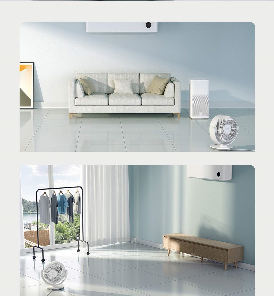 Quạt lưu thông không khí thông minh Xiaomi DC inverter ZLXHS01ZM