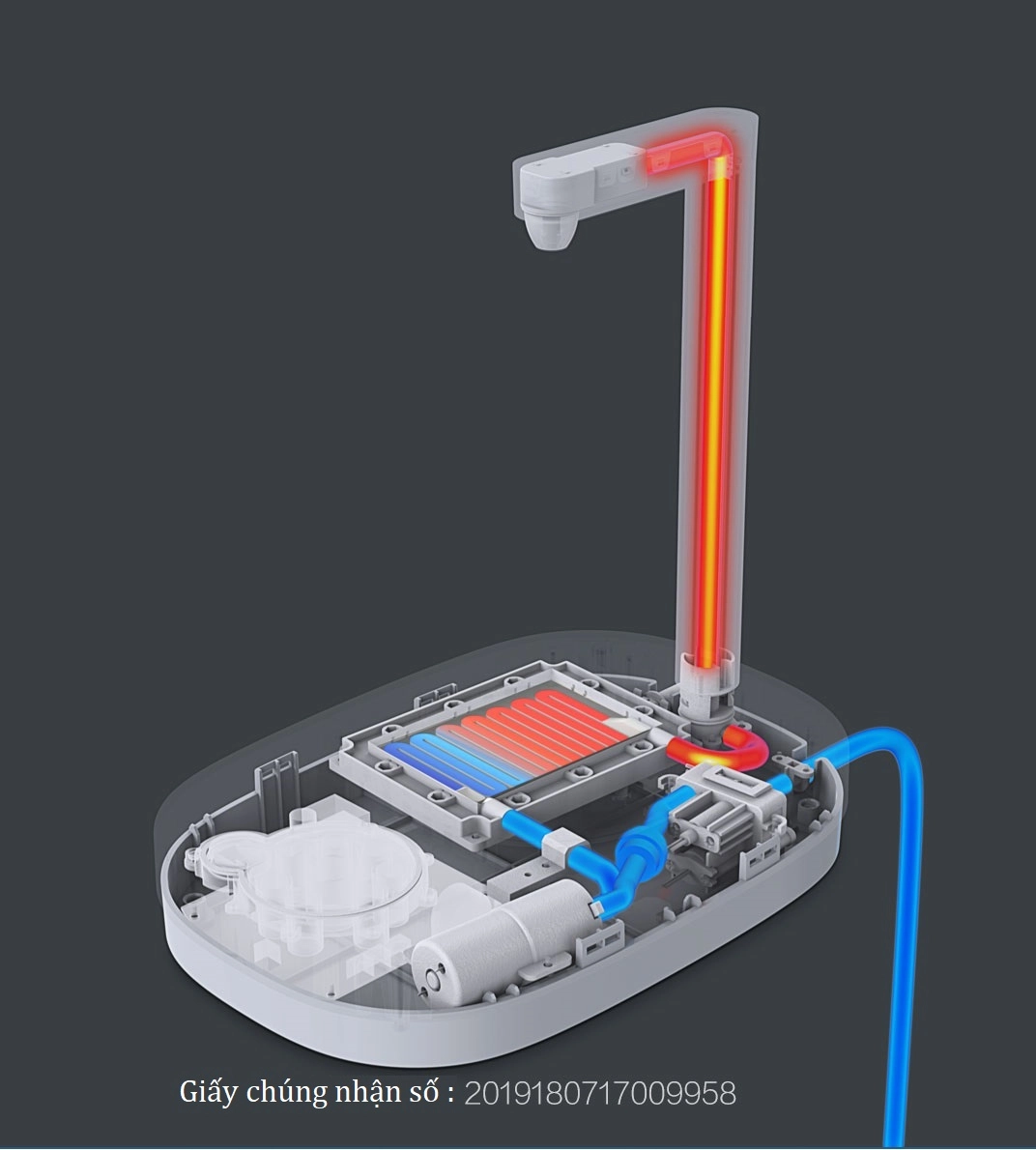 Máy nước nóng trực tiếp để bàn Xiaomi Xiaolang TDS HD-JRSSQ01