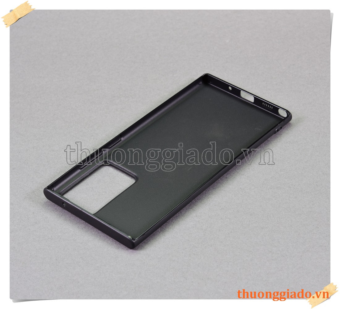Samsung Galaxy Note 20 Ultra, Note 20 Ultr 5G, SM-N985 - ốp lưng silicone màu đen (VU Case)