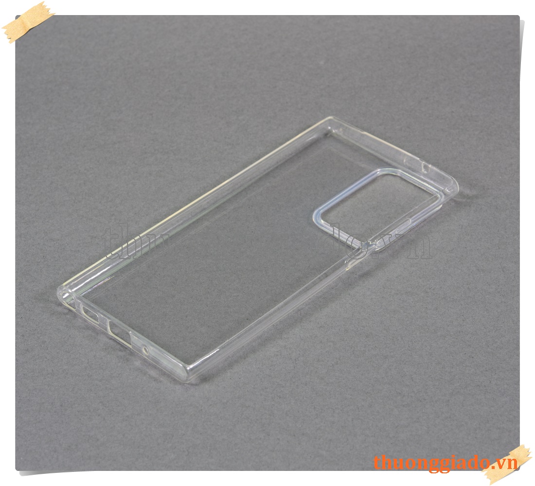 Samsung Galaxy Note 20 Ultra, Note 20 Ultra 5G, SM-N985 - Vỏ ốp lưng silicone trong suốt