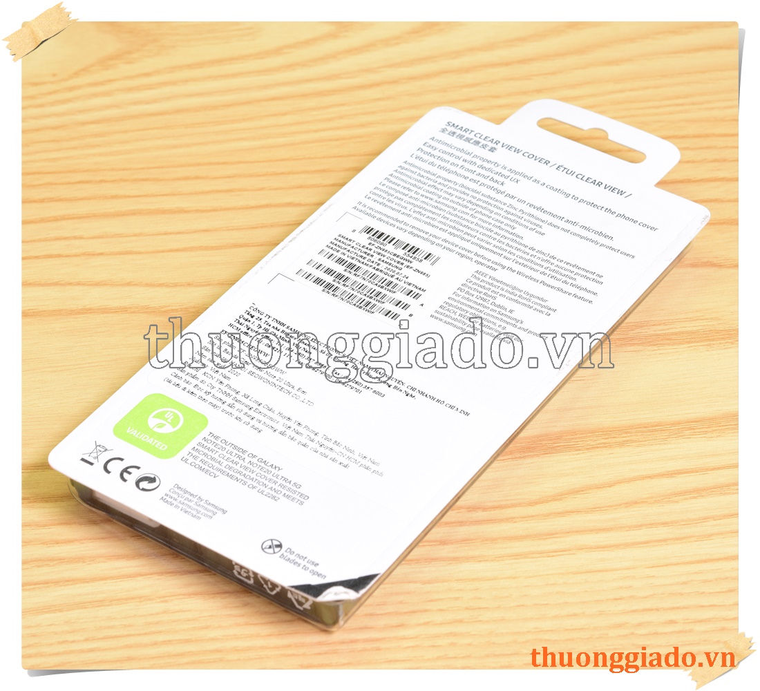 Samsung Galaxy Note 20 Ultra/ SM-N985 - Bao Da Smart Clear View Cover chính hãng