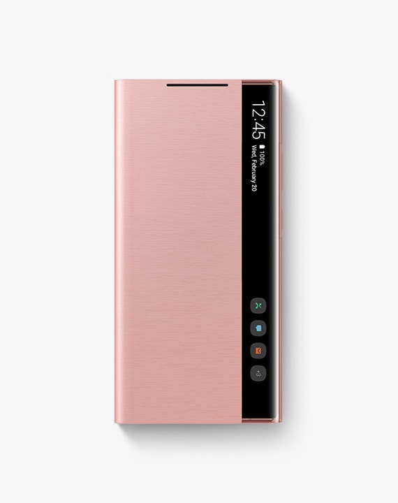 Samsung Galaxy Note 20 Ultra/ SM-N985 - Bao Da Smart Clear View Cover chính hãng