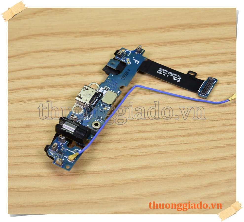 Thay cụm bo mạch chân sạc Galaxy A7 2016 A710, kèm míc nghe gọi+phím home+back+mẹnu