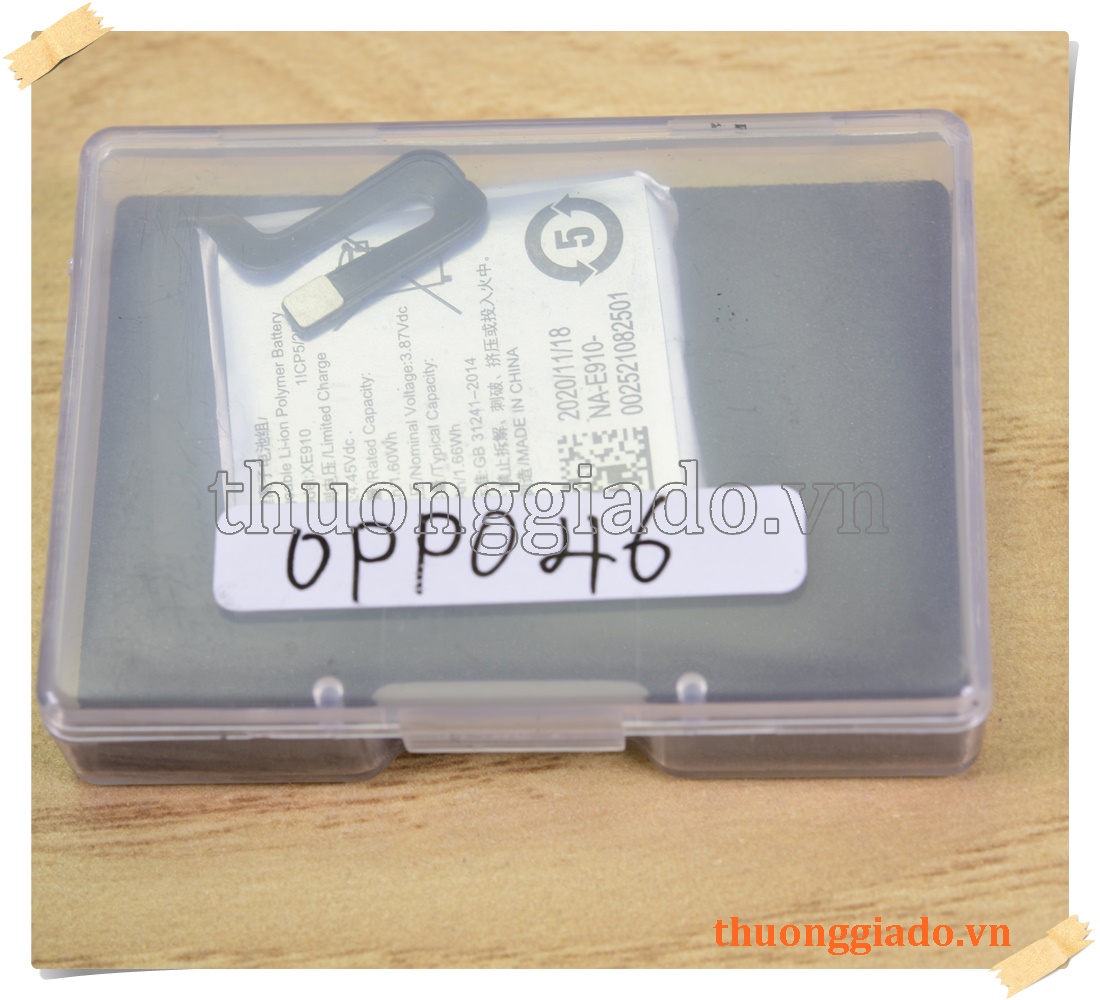 Thay pin đồng hồ thông minh smartwatch Oppo Watch 46mm, 430mAh, XE910