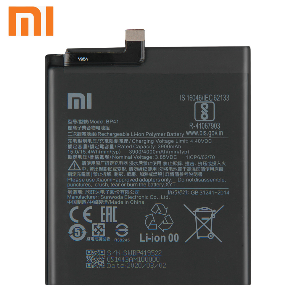 Thay pin Mi Redmi K20, Redmi Mi 9T Mi9T (BP41) 4000mAh