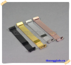 Dây đồng hồ Fitbit Charge 3, Charge 4 (dây mesh hợp kim mắt nhỏ, khóa hít nam châm)