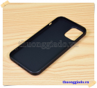 Ốp lưng silicone màu đen Vu Case cho iPhone 12 Pro Max