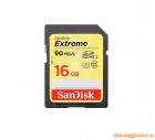 Thẻ nhớ SanDisk SDHC Extreme 16GB - 90MB/s SDSDXNE-016G-GNCIN