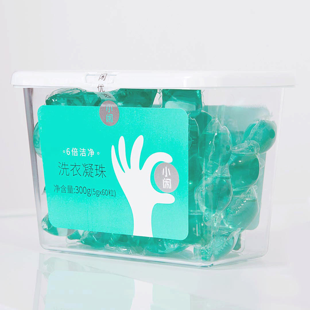 Viên giặt quần áo Xiaomi Xiaoxian (hộp 300g, 60 viên * 5g)