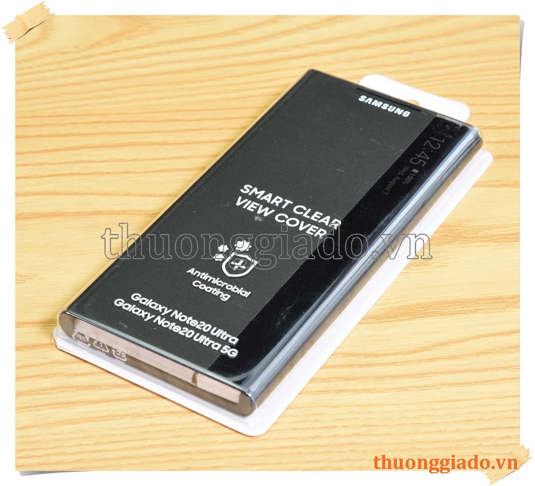 Samsung Galaxy Note 20 Ultra/ SM-N985 - Bao Da Smart Clear View Cover chính hãng Samsung Galaxy Note 20 Ultra/ SM-N985 - Bao Da Smart Clear View Cover chính hãng