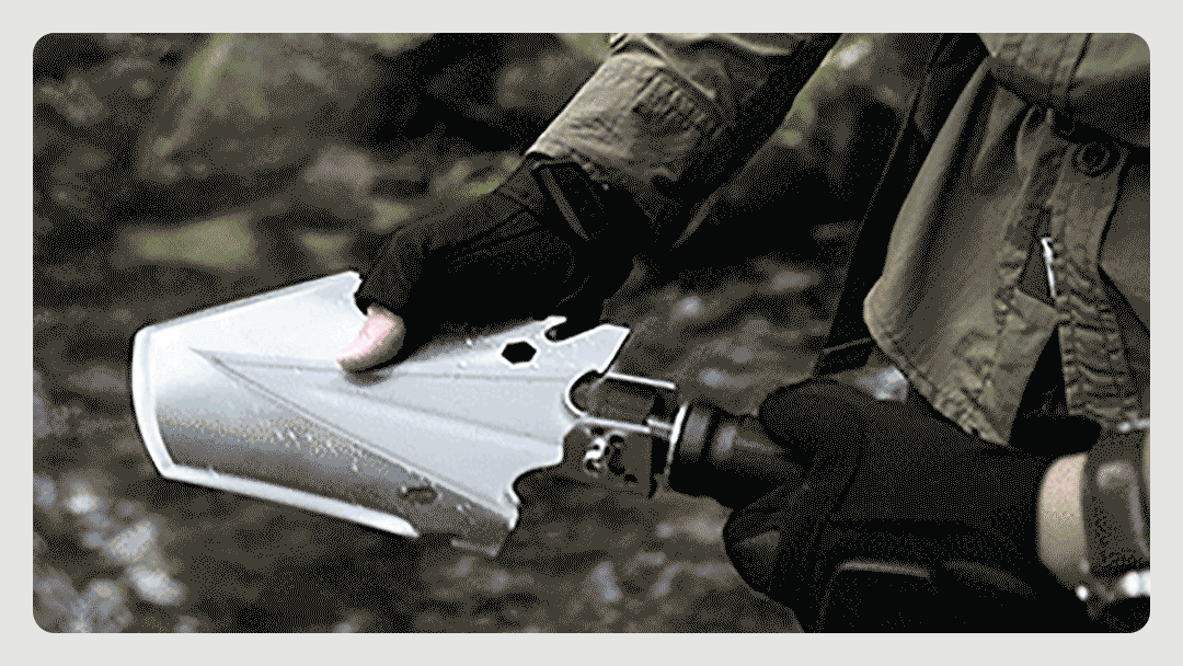 Xẻng đa năng Xiaomi Nextool KT5524 loại dài, cán tay cầm 1 mét