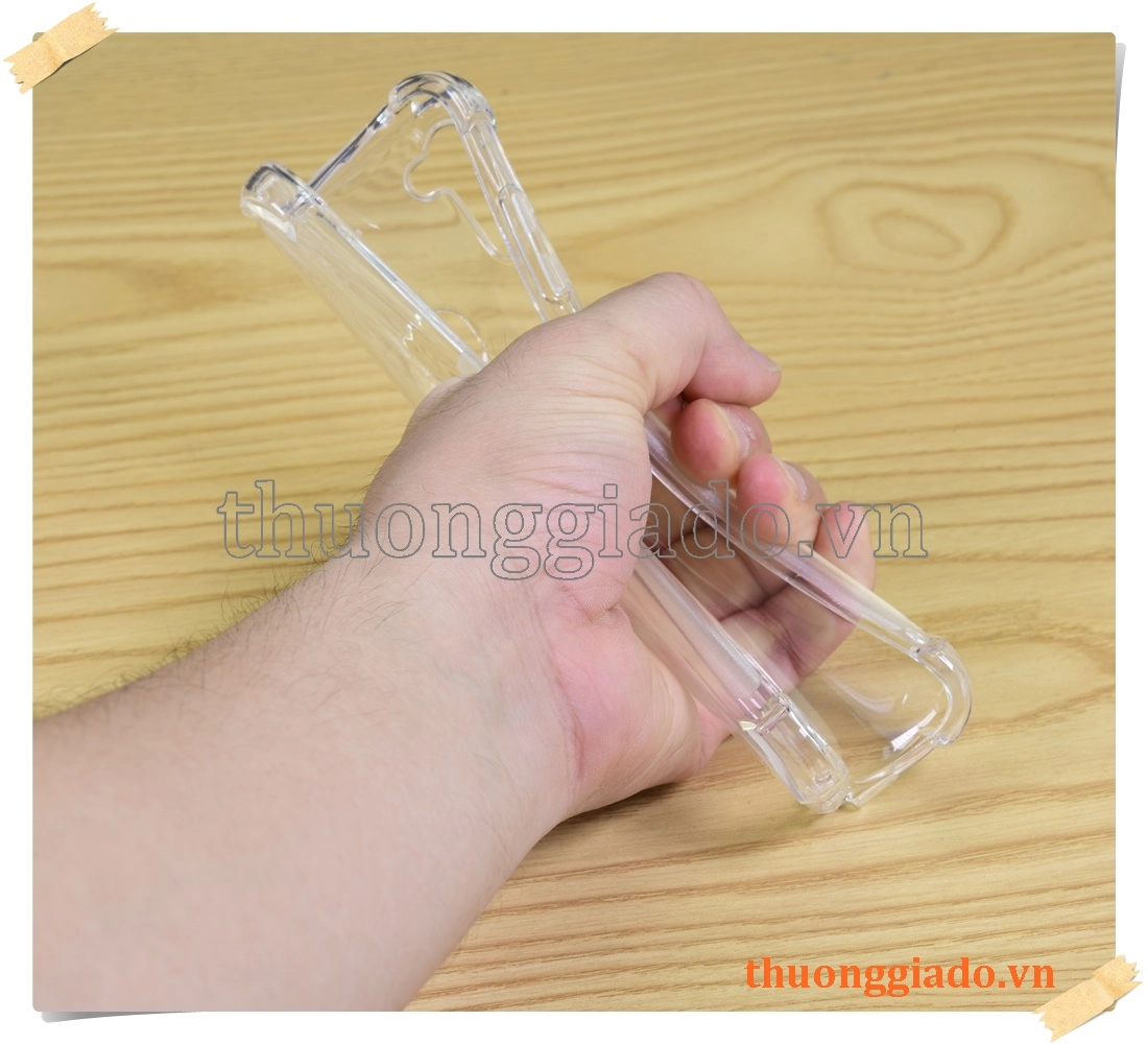 Ốp lưng silicone Samsung Galaxy A11, ốp dẻo trong suốt tăng cường chống sốc 4 góc