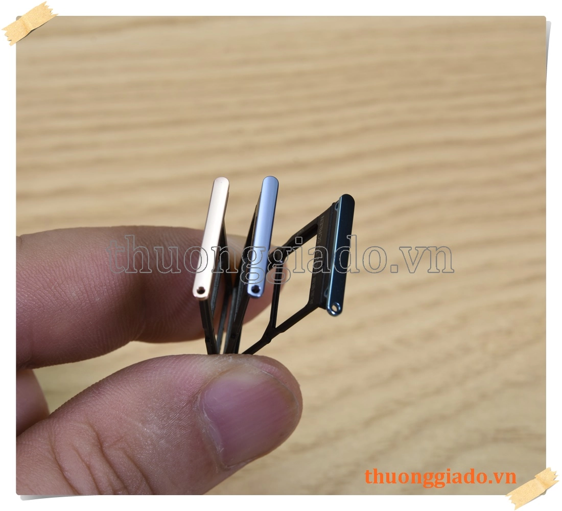 Khay sim Mi 10 5G, Mi 10 Pro (2 in 1), 02 ngăn nano sim