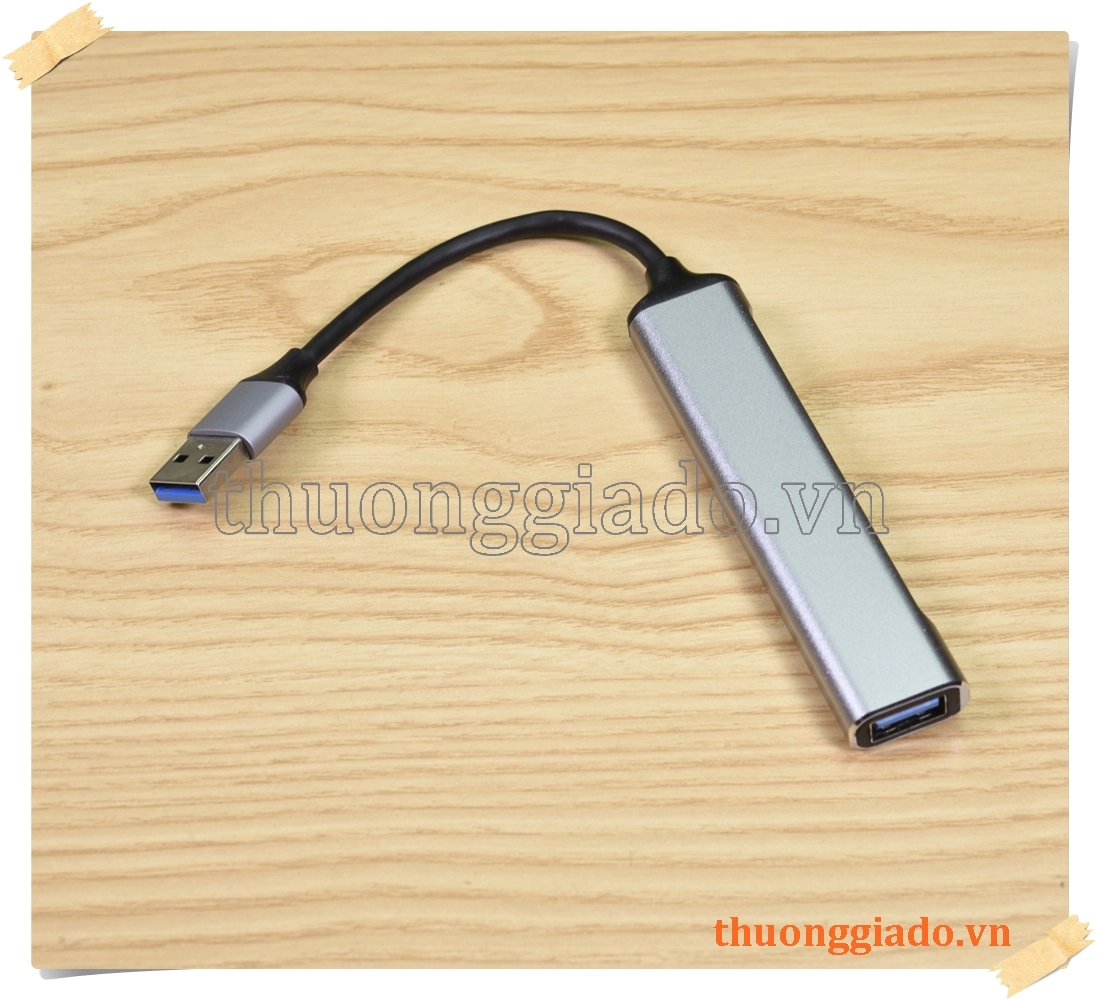 Bộ chuyển đổi đa chức năng 5 trong 1 từ USB-A ra 3 cổng USB3.0+SD+TF (usb hub)