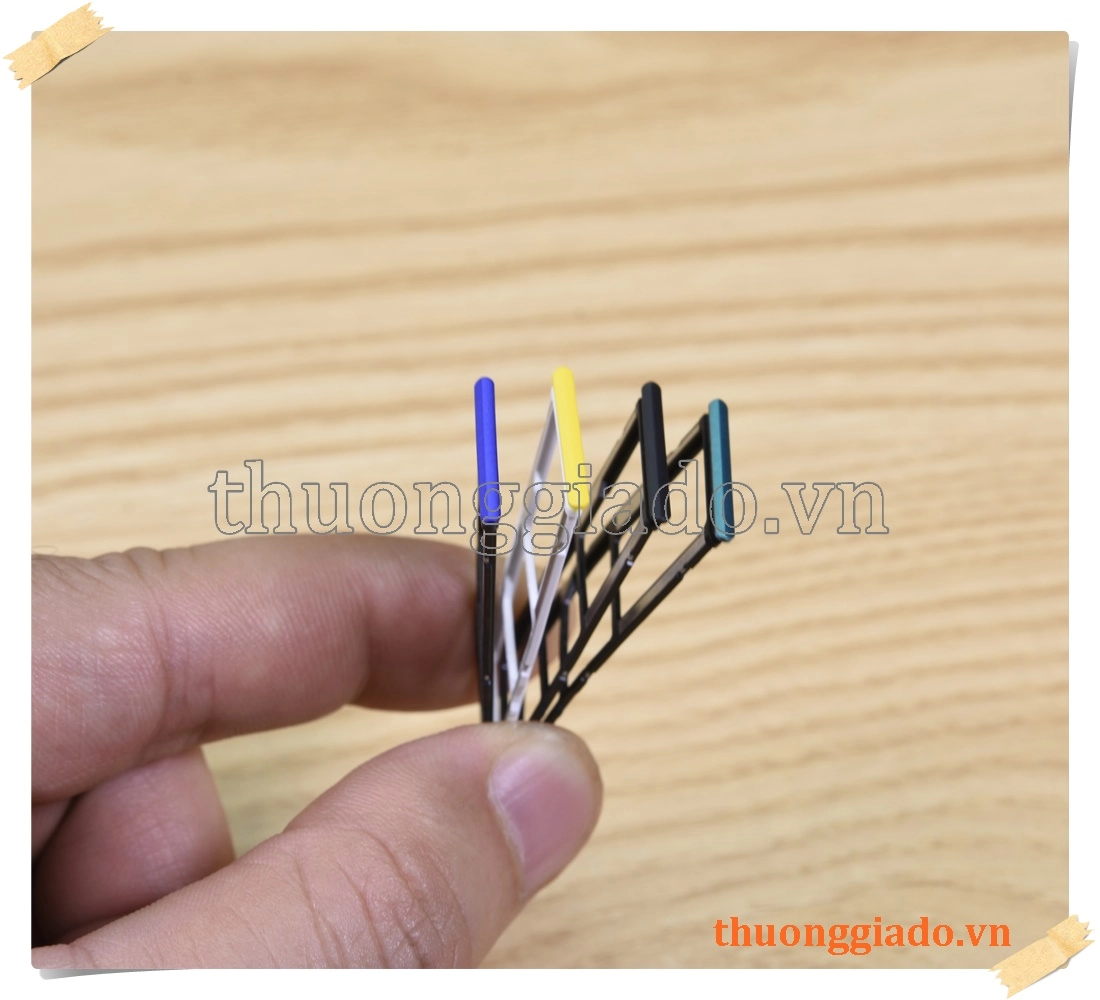 Khay sim Mi POCO M3 (3 in 1), 02 ngăn nano sim, 01 ngăn thẻ micro sd/tf