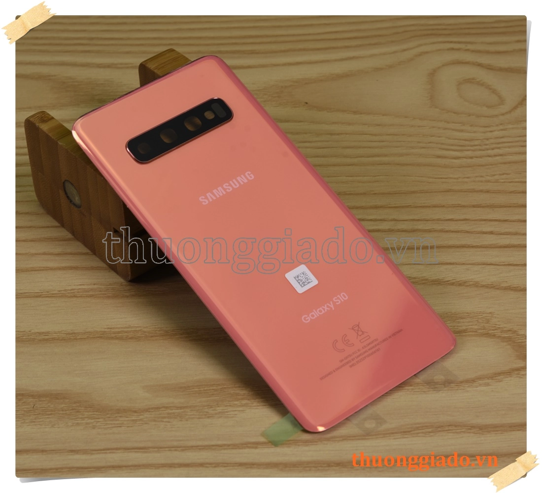 Thay kính lưng Samsung Galaxy S10 G973 (hàng zin tháo máy, kèm kính camera sau)