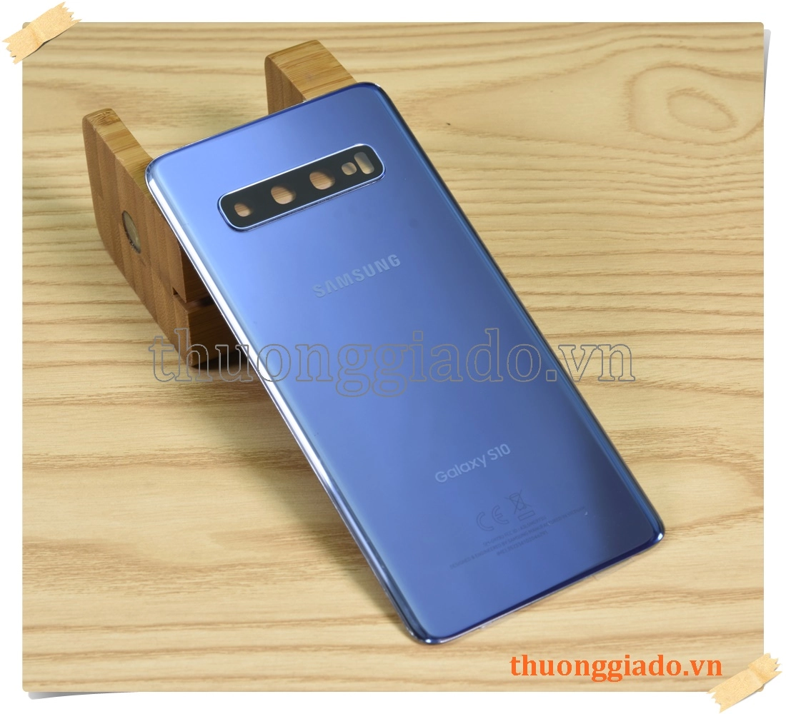 Thay kính lưng Samsung Galaxy S10 G973 (hàng zin tháo máy, kèm kính camera sau)