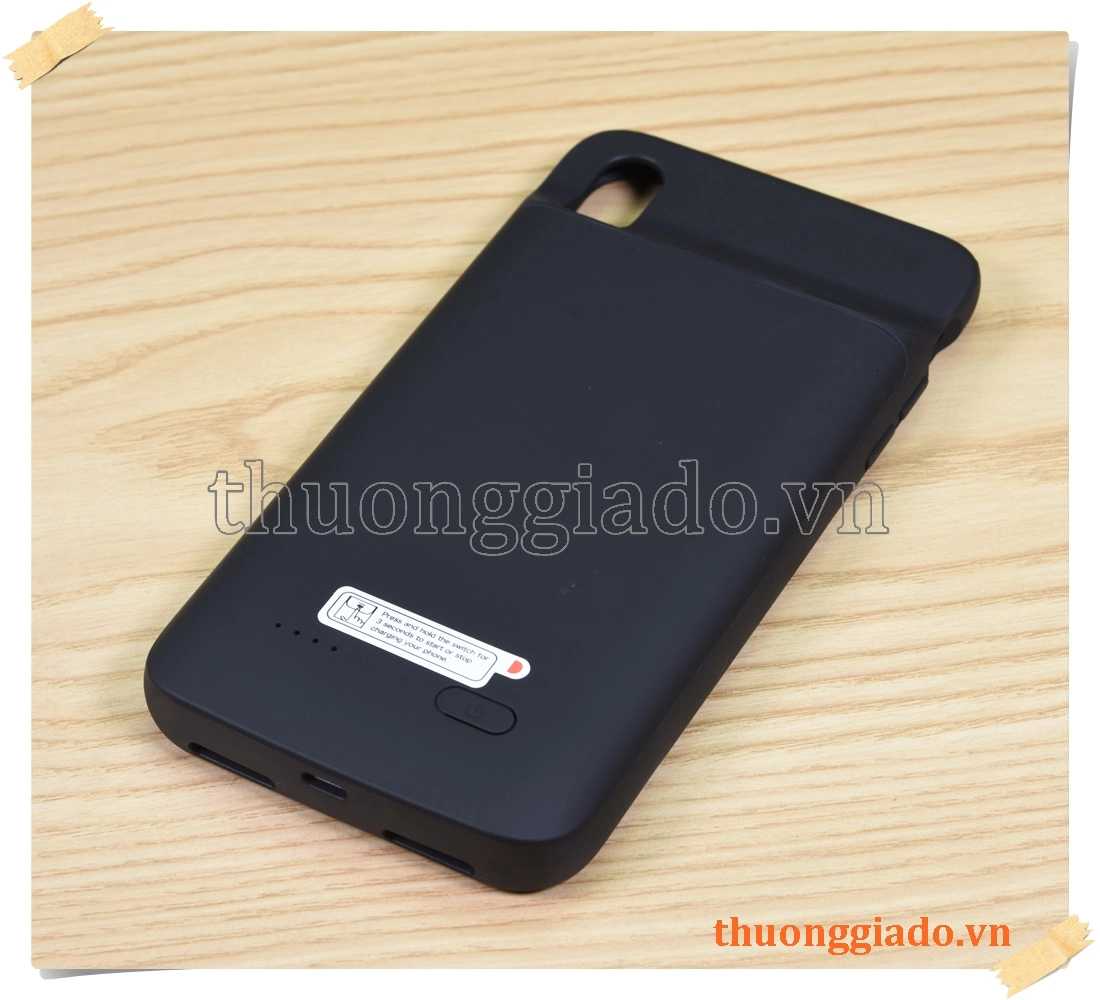 Pin sạc dự phòng iPhone XS Max 5000mAh kiêm ốp lưng bảo vệ