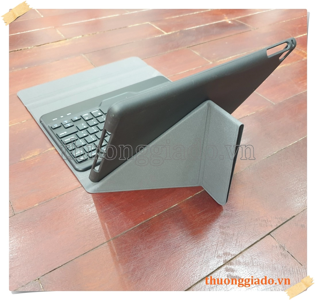 Bàn phím iPad 9.7 (2018/2017), iPad Pro 9.7, iPad Air 2, kèm bao da gấp góc tam giác Bàn phím iPad 9.7 (2018/2017), iPad Pro 9.7, iPad Air 2, kèm bao da gấp góc tam giác