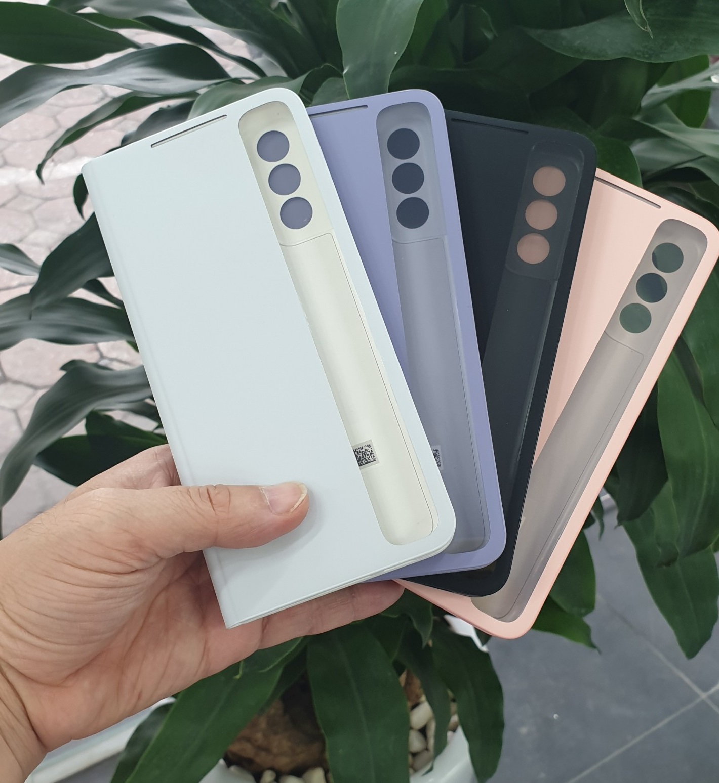 Bao da Samsung Galaxy S21  SM-G996  Smart Clear View Cover Chính Hãng