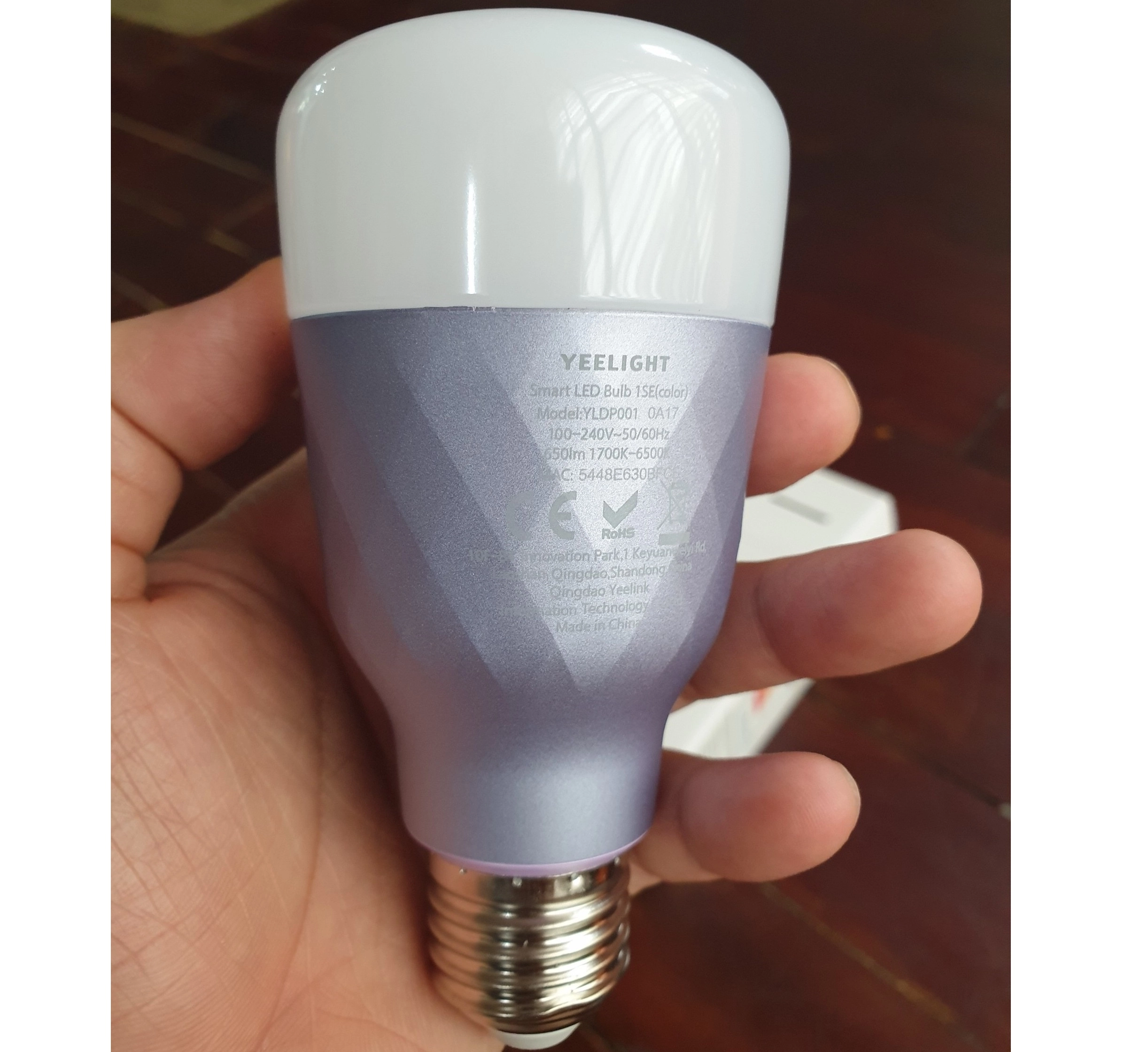 Bóng đèn LED thông minh 16 triệu màu Xiaomi Yeelight 1SE (bản quốc tế)