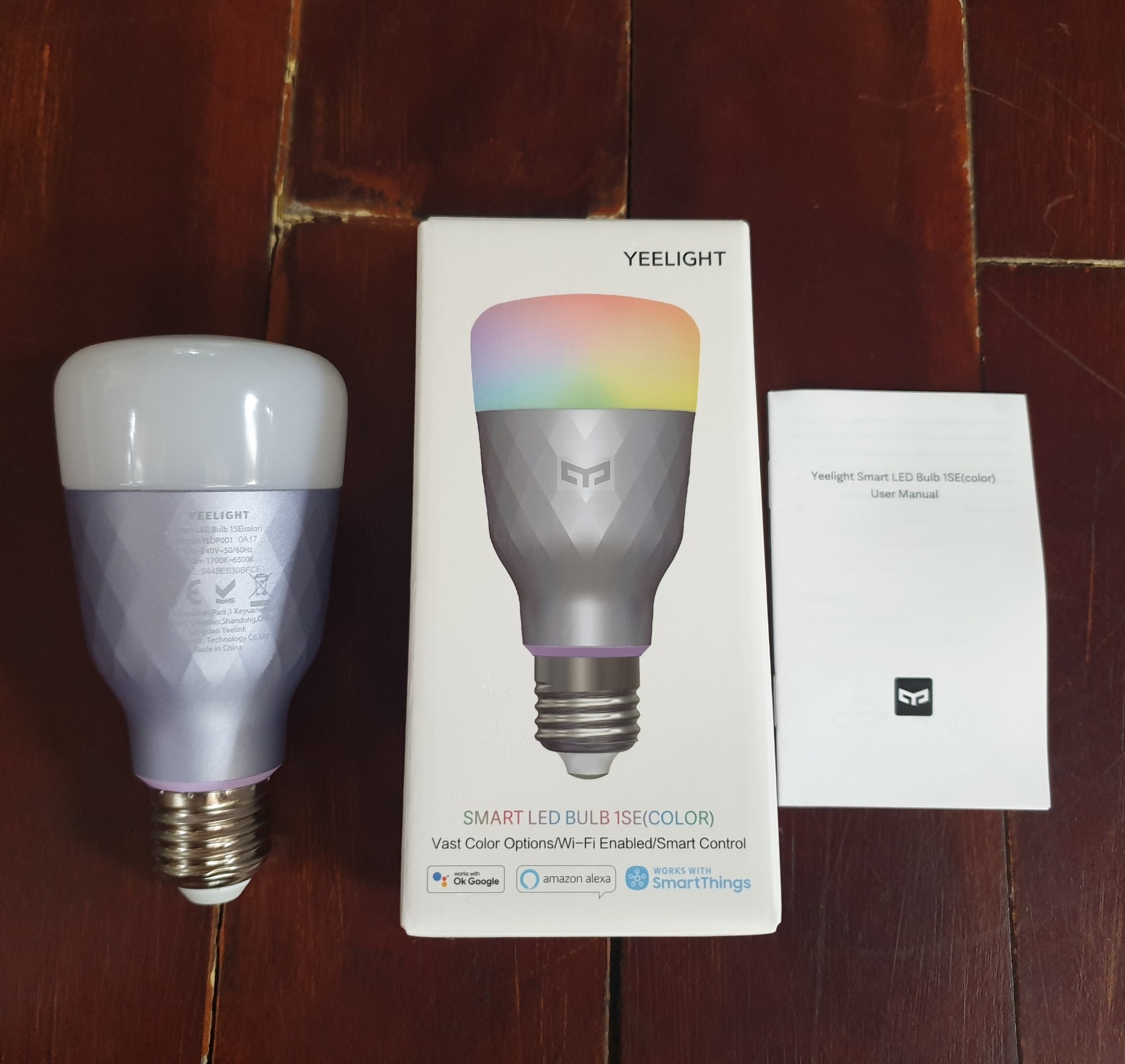 Bóng đèn LED thông minh 16 triệu màu Xiaomi Yeelight 1SE (bản quốc tế)
