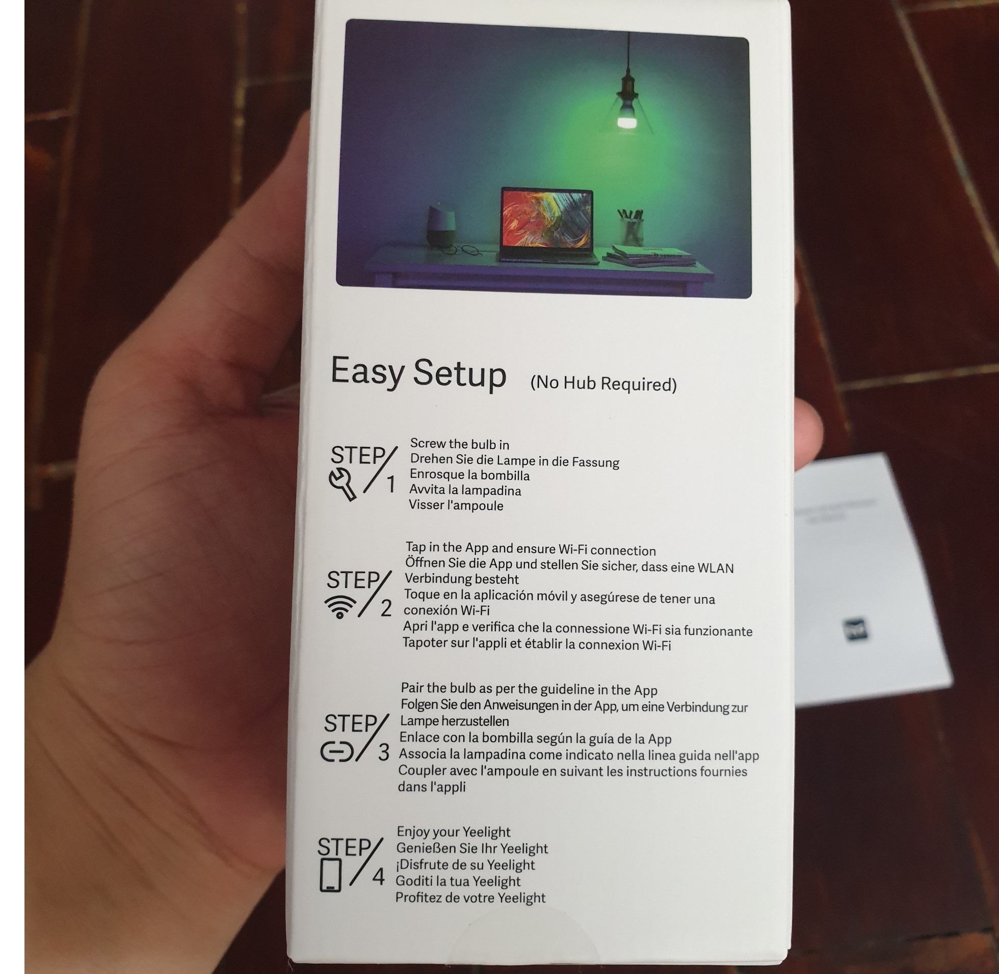 Bóng đèn LED thông minh 16 triệu màu Xiaomi Yeelight 1SE (bản quốc tế)