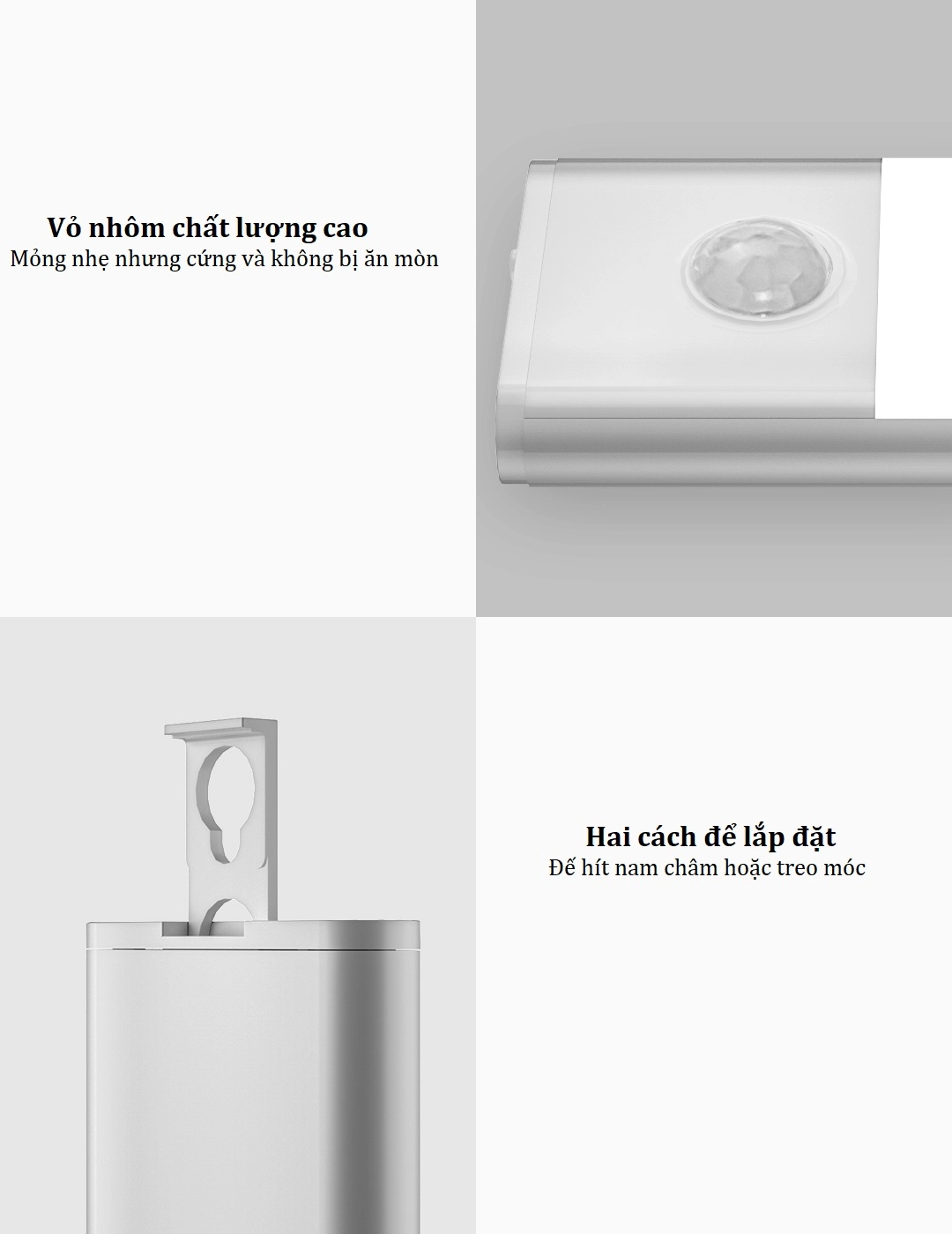 Đèn ngủ đèn tủ cảm biến thông minh Xiaomi HUIZUO (20cm, 4W, 1000mAh) Đèn ngủ đèn tủ cảm biến thông minh Xiaomi HUIZUO (20cm, 4W, 1000mAh)