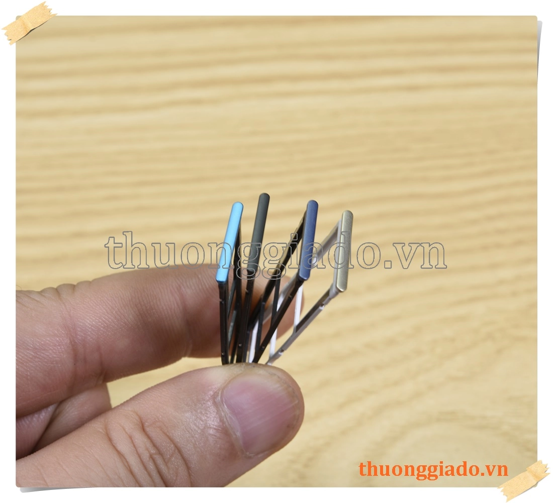 Khay sim Mi Redmi Note 9 Pro (03 ngăn đựng trong 01, 02 ngăn nano sim, 01 ngăn micro sd)