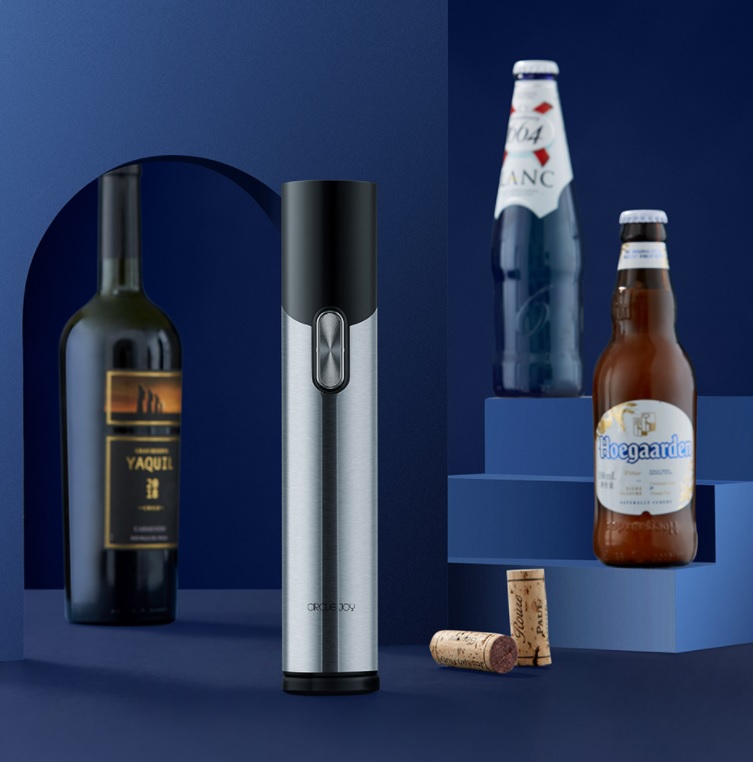 Máy vặn mở nắp nút chai rượu vang và mở nắp chai bia Xiaomi Circle Joy CJ-EKPQ07